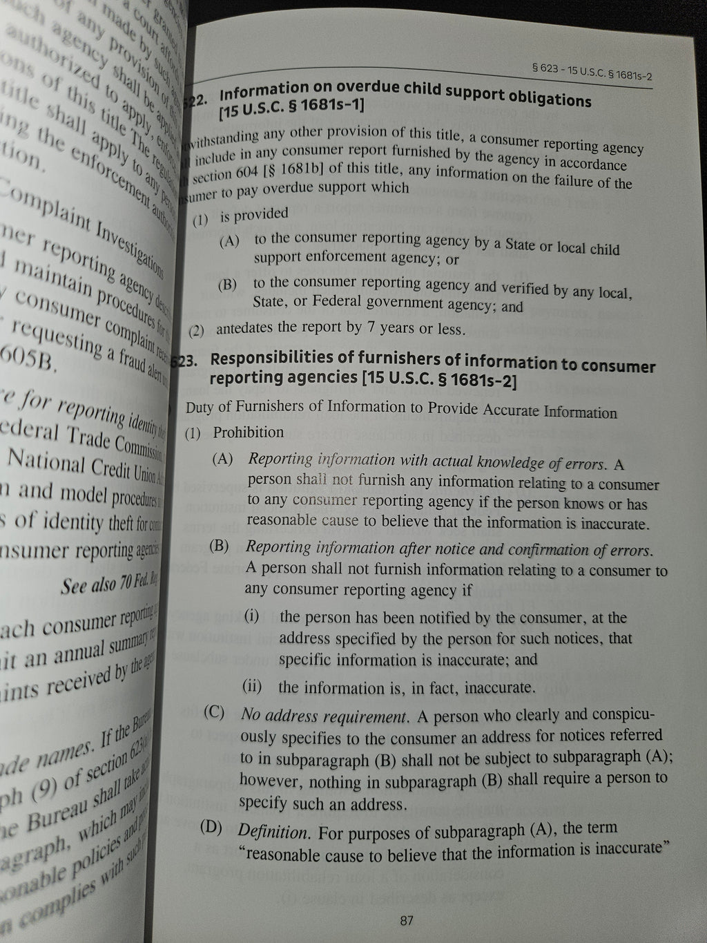 zFair Credit Reporting Act Guide Book