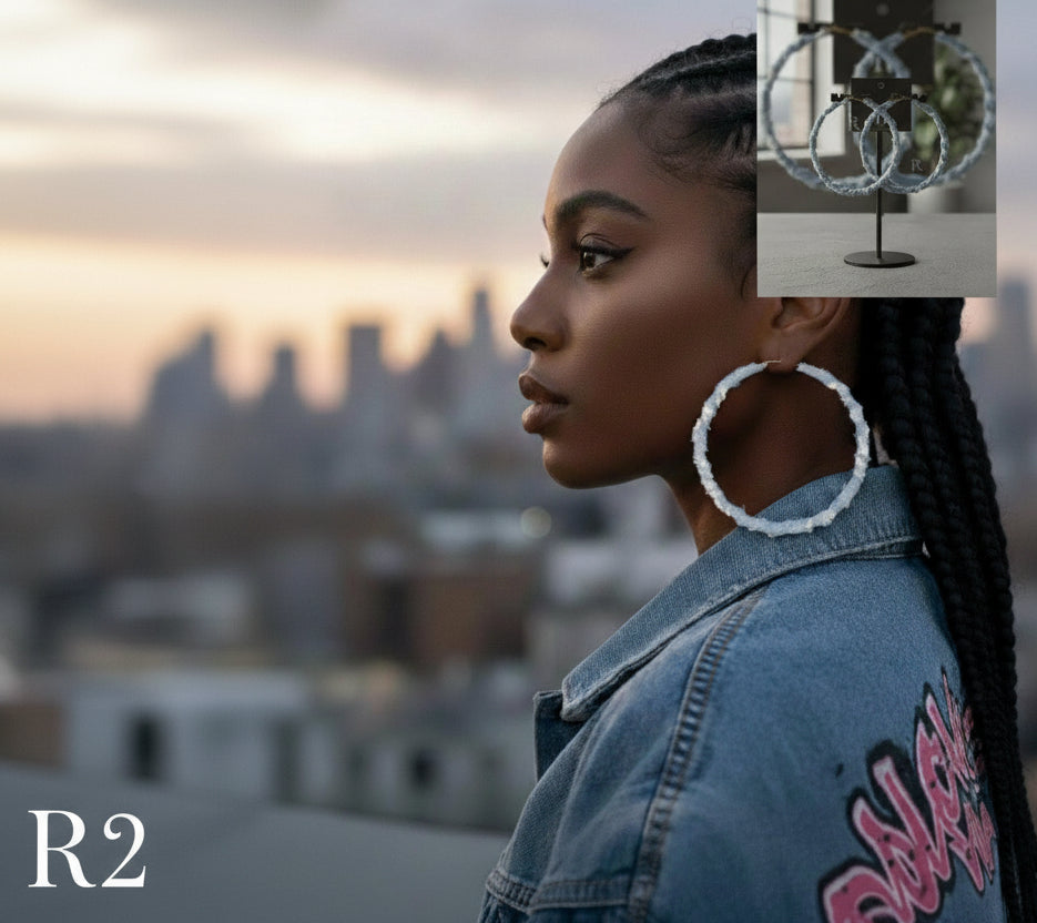 DENIM HOOPZ