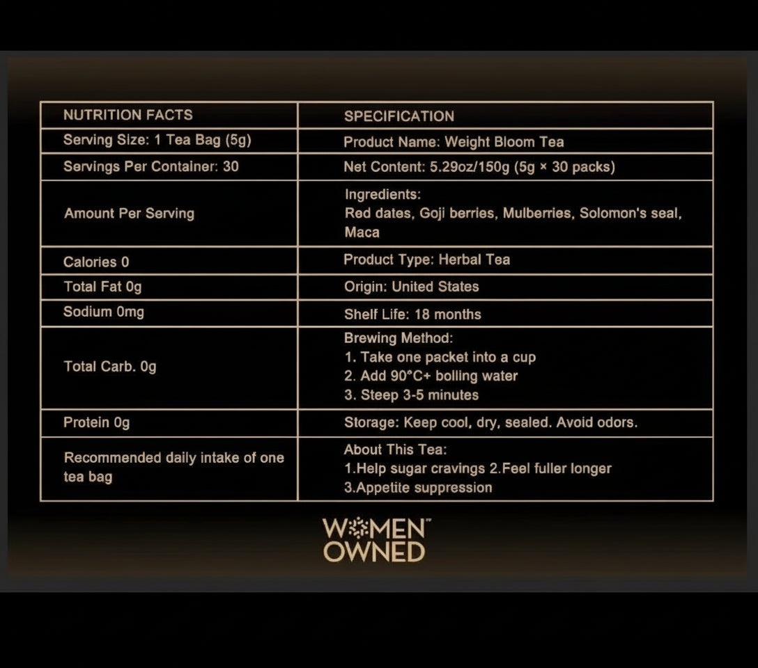 R2 BLOOM TEA  (WOMEN)