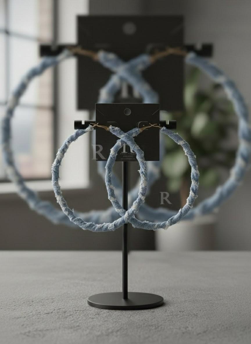 DENIM HOOPZ